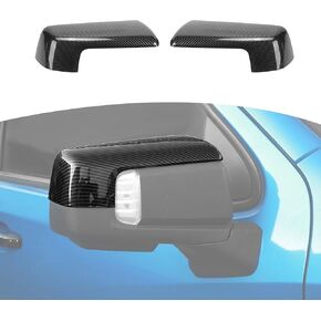 for Silverado Side Mirror Cover Cap Trim Chrome Fit for Chevy Silverado/GMC Sierra 2019-2024 Silver Chrome Exterior Accessories 2pcs