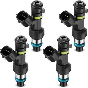 BDFHYK Fuel Injector 16600-EN200 Compatible with 2007-2012 Nissan Cube NV200 Sentra Versa 1.8L 2.0L l4 Trucks Replacement Kit FBY2850 FJ1056 297-1006 842-12343 FIJ0026 67663 Fuel Injectors Set of 4