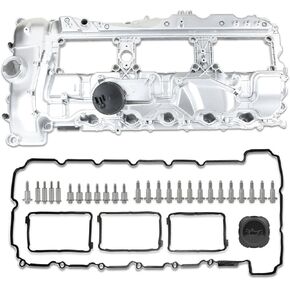 Valve Cover Compatible with 2010-2017 BMW 135I 135IS 328I 335I 435I 530I 535I 640I 740I 740LI Compatible with 2012-2016 BMW ACTIVEHYBRID 3 5 7 Compatible with 2010-2019 BMW X1 X3 X4 X5 X6 264-937