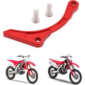 AnXin Engine Case Saver Case Protection Chain Guard CNC for CRF450R 2002-2007 CRF450X 2005-2017 Red