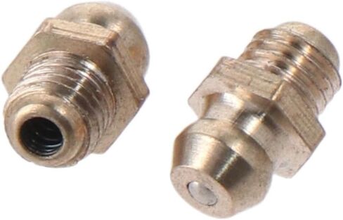 BYOBYO 30 Pcs 1/4-28 Grease Zerk Nipple Fitting, Copper Straight Hydraulic Grease Zerk Nipple Fittings for Car Engine, Vehicle in Saudi Arabia