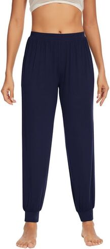 WiWi Womens Pajama Bottoms Soft Viscose from Bamboo Joggers pants Yoga Pants Casual Lounge S-XXL in Saudi Arabia