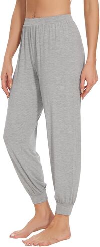 WiWi Womens Pajama Bottoms Soft Viscose from Bamboo Joggers pants Yoga Pants Casual Lounge S-XXL in Saudi Arabia