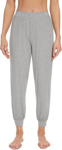 WiWi Womens Pajama Bottoms Soft Viscose from Bamboo Joggers pants Yoga Pants Casual Lounge S-XXL in Saudi Arabia