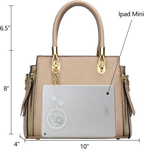 KKXIU Trendy Women Satchel Purses and Handbags Vegan Leather Top Handle Shoulder Crossbody Bag in Saudi Arabia