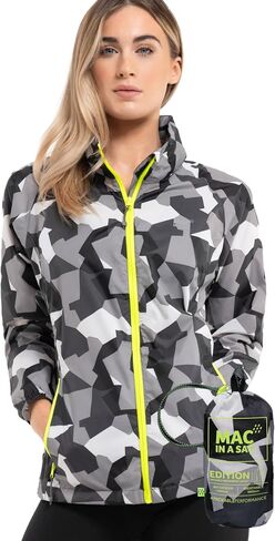Mac in a Sac Origin 2 Packable Rain Jacket - Womens Lightweight Waterproof and Breathable Raincoat with Hood in Saudi Arabia