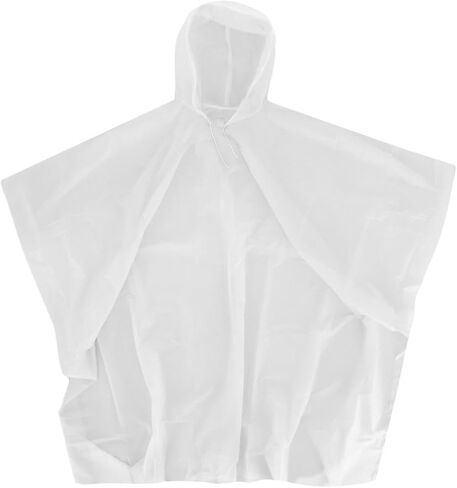 CTM® Adult Reusable Waterproof Long Rain Poncho in Saudi Arabia