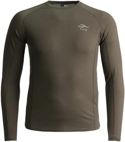 TUO Kinetic Merino 150 Base Layer Long Sleeve Crew Shirt - Durable, Moisture-Wicking and Odor Resistant in Saudi Arabia
