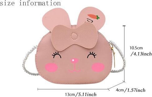 Cute Cartoon Crossbody Purse for Girls, Small Crossbody Bag Kids Girls Coin Purse Wallet in Saudi Arabia