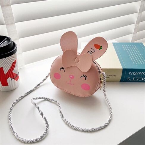 Cute Cartoon Crossbody Purse for Girls, Small Crossbody Bag Kids Girls Coin Purse Wallet in Saudi Arabia
