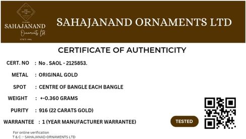 Chudi | Bangles (Red) | Thanksgiving | Gift For Loved-One | Set Of 4 | All Occasions | Dailywear Shining Warrantee (22 Carats Gold With Certificate) in Saudi Arabia