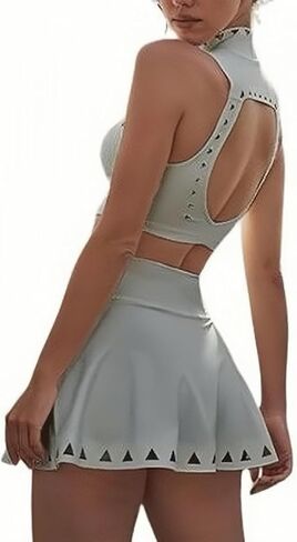 Tennis Skirt Sets Women 2 Piece Outfits Tennis Skirt Set Tennis Outfits Woman Golf Outfits for Women in Saudi Arabia
