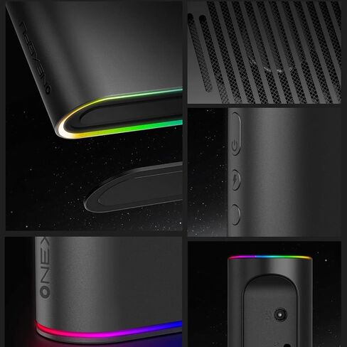 ONEXGPU eGPU Dock: New Hardware - No Coil Whine, Oculink Support, AMD Radeon RX 7600M XT, 8GB GDDR6, 300W Charger, USB-C 4.0, Quad Monitor Display, 4K Gaming - World's 1st Portable eGPU with Storage in Saudi Arabia