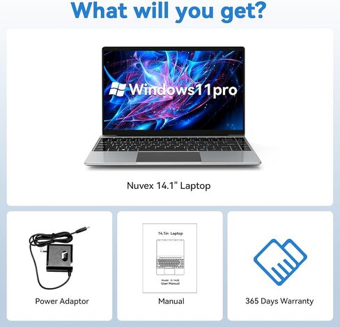 Laptop 8gb ram 256gb ssd Windows 11 pro, Laptop Computer Intel Celeron N4020C 14.1" laptop, Full HD 1920x1080 for Work,Studying and Entertainment in Saudi Arabia