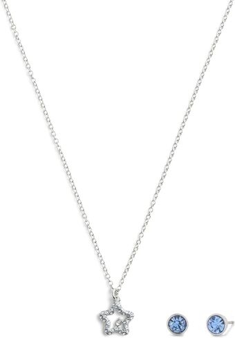 COACH Womens Signature Pavé Star Necklace & Earrings Jewelry Set in Saudi Arabia