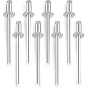 8pcs Silver Stainless Steel Rosette Rivets VIN Door Tags for Chrysler GM Ford AMC Cars Stainless Steel Rosette Rivets VIN Door Tags (Silver)