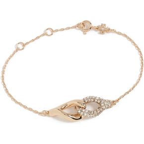 Tory Burch Women's Interlocking Wishbone Bracelet