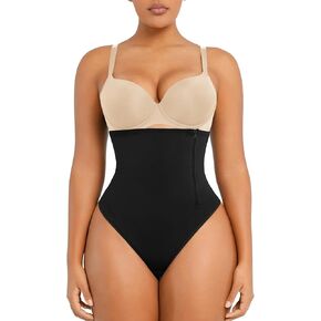 SHAPELLX Thong Shapewear Tummy Contro Shaping Colombianas Moldeadoras Slimming Side Zipper Panties Belly Shaper