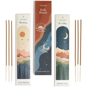 Carnatia The Man Cave Incense Collection – 2 Bold Scents for Men | Pheromones Infused | Long-Lasting & Natural Aroma | Gentlemen's Choice