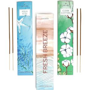 Carnatia The Man Cave Incense Collection – 2 Bold Scents for Men | Pheromones Infused | Long-Lasting & Natural Aroma | Gentlemen's Choice