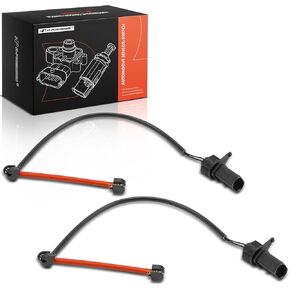 A-Premium Front Brake Pad Wear Sensor Compatible with Audi R8 2012 2014-2015, RS5 2013-2015, 2-PC Set - Replace# 8E0615437