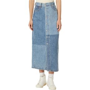 Levi's Women's Button Midi Skirt Patch