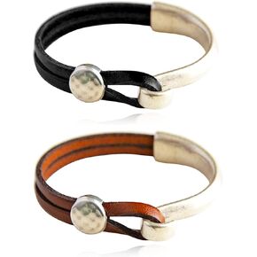 Long tiantian Gold Cuff Bracelets Trendy Sliver Chunky Bangle Bracelets