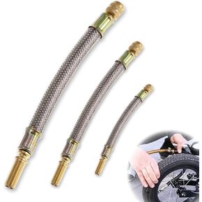 100mm 210mm 350mm Universal Flexible Tire Valve Extension, Flexible Tire Valve Stem Extension, Stainless Steel Valve Stem Extenders, Flexible Valve Stem Extenders, Flexible Tyre Valve Stem Extension