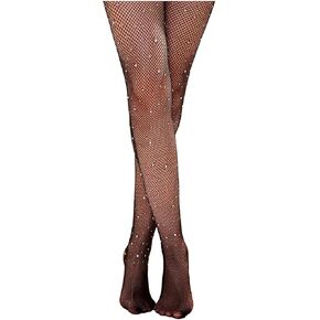MakeMeChic Women's Heart Sheer Mesh High Waist Tight