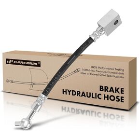 A-Premium Front Passenger Outer Brake Hydraulic Hose Compatible with Select Nissan and Infiniti Models - 370Z, EX35, EX37, FX35, FX37, G25, G35, G37, M35, M35h, M37, M45, M56, Q40, Q60, Q70, Q70L