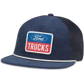 AMERICAN NEEDLE Ford Motors Patch Unisex Adjustable Snapback Baseball Hat