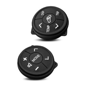 1 Pair Steering Wheel Switch Controls Rubber Fit for Toyota Prius Prius C 2012 2013 2014 2015 2016 2017, Steering Wheel Control Switch Buttons Black