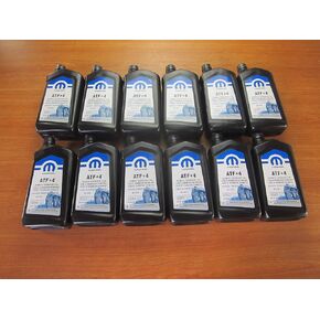 Mopar Twelve Quarts of Automatic Transmission Fluid + 4 New OEM