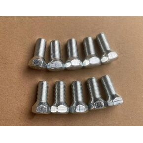 10pcs Wheel Studs MT1046 JD20 MT2228 Replacement for John Deere 110 112 140 325 425 1600 1620 WF1620 3215 3235 8700 8800 Mowers, Gator 4X2 6X4 UTV