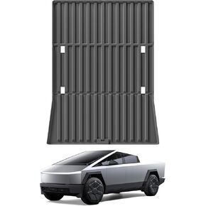 Uireefly Truck Bed Mat for Tesla Cybertruck Accessories, All Weather TPE Truck Bed Liner for Truck Accessories for Tesla Cybertruck 2024 2023, 5PCS