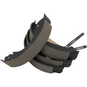 TRQ Rear Brake Shoes Compatible with 2004-2008 Chevrolet Colorado GMC Canyon 2006 Isuzu i-280 2007-2008 i-290 i-350 i-370