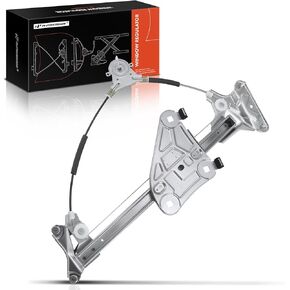 A-Premium Electric Power Window Regulator Without Motor Compatible with Hyundai Tiburon 2003-2008, Front Right Passenger Side, Replace# 824042C000
