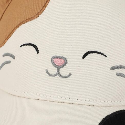 قبعة Squishmallow Big Face Cam للشباب بيضاء تقليدية قابلة للتعديل in Kuwait