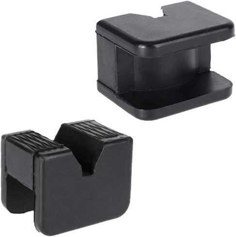 4 Pack Jack Rubber Pad Adapter for Jack Stand Universal Rubber Slotted Frame Rail Pinch welds Protector 2 Types Sparta Floor Jack Pad Adapter in Saudi Arabia