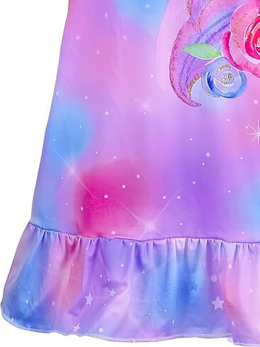 Bow Dream Toddler Girls Cartoon Dress and Matching American Girl Doll Clothes for Girls Long Sleeve in Kuwait