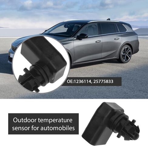 ECSiNG Outdoor External Air Temperature Ambient Sensor 25775833 Compatible with Opel Compatible with Vauxhall Viva Car Ambient Air Conditioning Air Sensor in Saudi Arabia