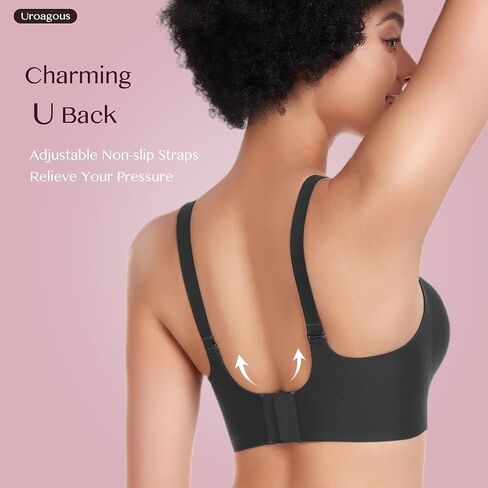 Silky Bras for Women No Underwire Floral Design Bralettes for Women Wireless T Shirt Bra Ultra Soft with Extender in Saudi Arabia
