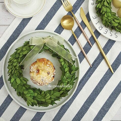 Boxwood Wreath 12 inch Preserved Nature Boxwood Home Decor Stay Fresh for Years Spring Summer Fresh Green Wreath Farmhouse Holiday Home Wreath Decor Spring Wreath in Saudi Arabia