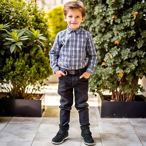 Boys Ankle Boots Kids Winter Walking Boots Shoes Boy Zipper Boot Hiking Boots in Saudi Arabia