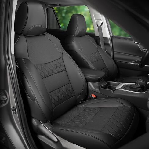 for Toyota RAV4 Seat Covers 2019 2020 2021 2022 2023 2024, Full Set Seat Covers for Rav4 2019-2024, Full Coverage, Durable Waterproof (19-24 Gas Model [NOT for Adventure/TRD-Off/Trail]) in Saudi Arabia