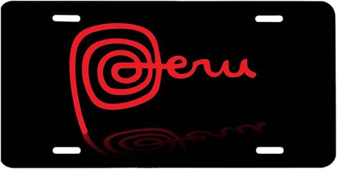 Love Face Text Image Decorative Car Front Sublimated License Plate, 0.025 inch(0.65mm) Thickness 6"x12" inch-1039 in Kuwait