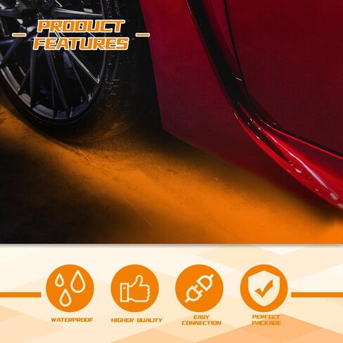 4 قطع سلك تمديد ضوء الصخور، 60 بوصة/150 سم 4 دبوس RGB LED متعدد الألوان لهجة ضوء تمديد كابل سلك مجموعة عالمية لدراجة نارية LED ATV سيارة ضوء متعدد الألوان شريط نيون ضوء الصخور in Kuwait