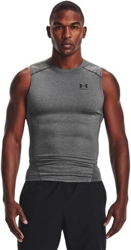 Under Armour Big & Tall Heatgear Armour Comp Sleeveless White/Black 2XT in Kuwait