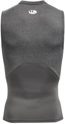 Under Armour Big & Tall Heatgear Armour Comp Sleeveless White/Black 2XT in Kuwait