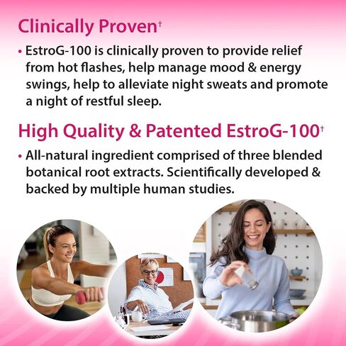 Aurora Nutrascience Ultra-Liposomal دعم انقطاع الطمث مع EstroG-100، يقلل من أعراض انقطاع الطمث وفترة ما حول انقطاع الطمث، الهبات الساخنة، التعرق الليلي، تقلب المزاج، 10 أونصة سائلة (300 مل) in Saudi Arabia